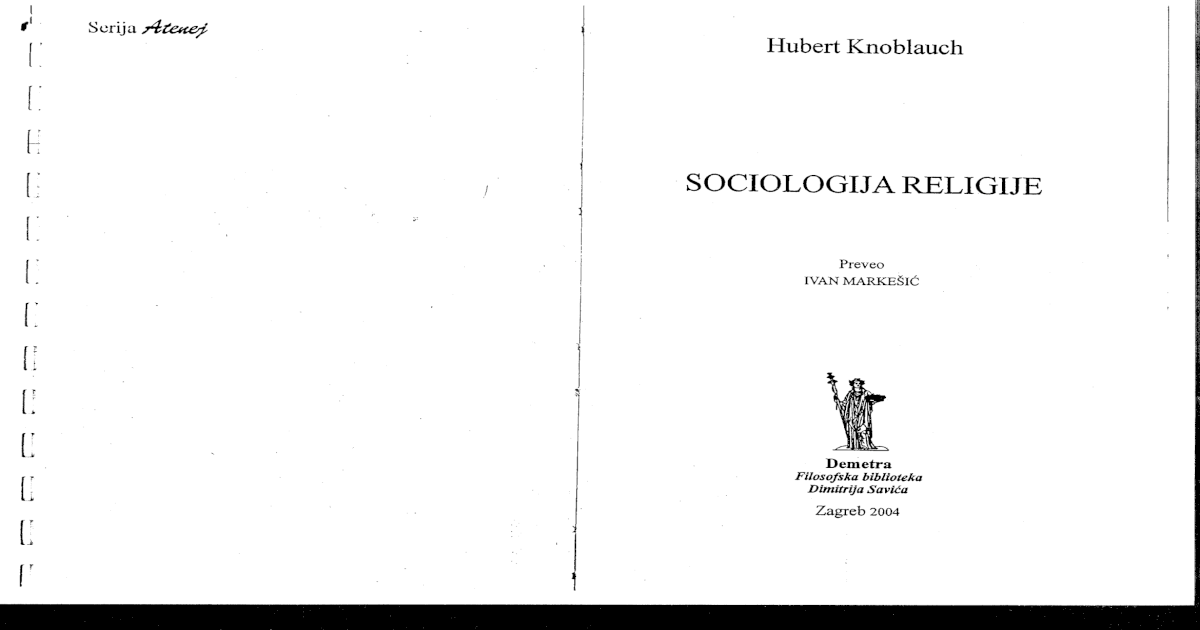 sociologija knjiga pdf